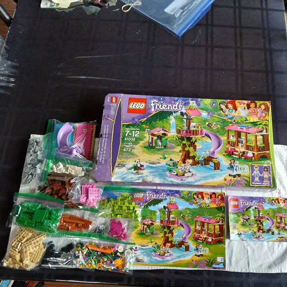 Lego Set 41038 Friends Jungle Rescue Base ( Complete ) - Picture 1 of 8
